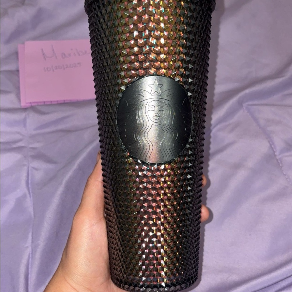 Starbucks Iridescent CU Black Tumbler